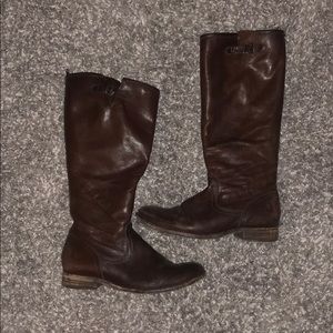 Frye Pippa Back Zip Tall Boots